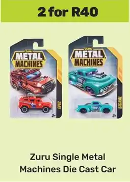 Game Zuru Single Metal Machines Die Cast Car offer