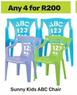Game Sunny Kids ABC Chair offer