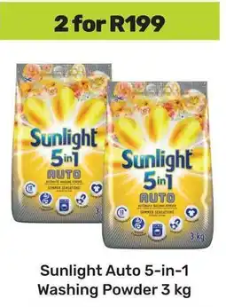 Game Sunlight Auto 5-in-1 Washing Powder offer