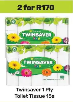 Game Twinsaver 1 Ply Toilet Tissue offer