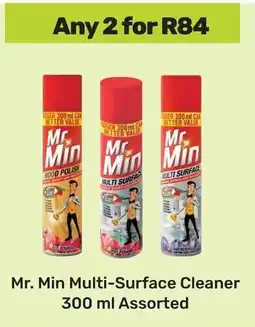 Game Mr. Min Multi-Surface Cleaner Assorted offer