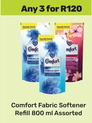 Game Comfort Fabric Softener Refill Assorted offer