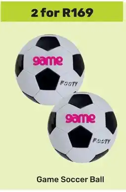 Game Game Soccer Ball offer