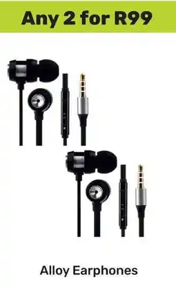 Game Alloy Earphones offer