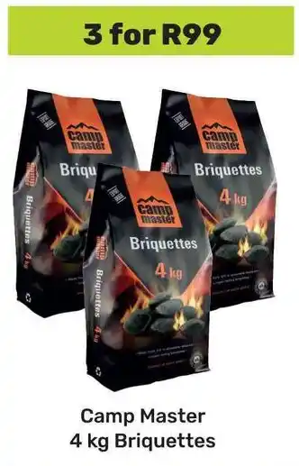 Game Camp Master Briquettes offer
