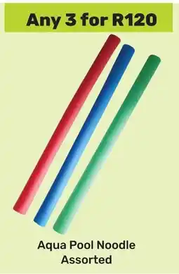 Game Aqua Pool Noodle Assorted offer