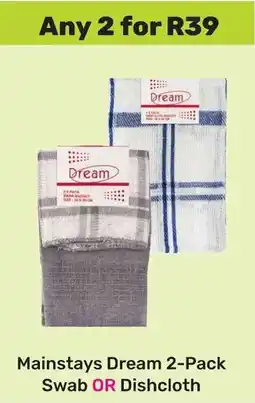 Game Mainstays Dream Swab OR Dishcloth offer