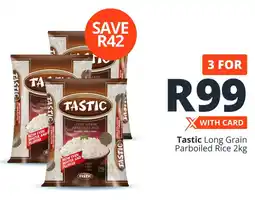 Checkers Tastic Long Grain Parboiled Rice offer