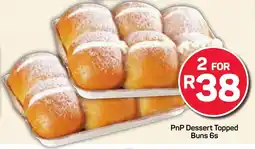 Pick n Pay PnP Dessert Topped Buns offer