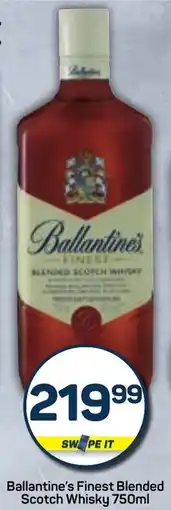 Pick n Pay Ballantine's Finest Blended Scotch Whisky offer