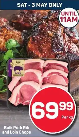 Pick n Pay Bulk Pork Rib and Loin Chops offer