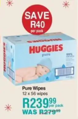 Baby City Huggies Pure Wipes offer
