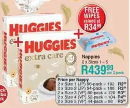 Baby City Huggies Nappies offer