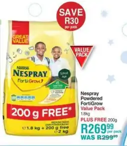 Baby City Nestle Nespray Powdered FortiGrow offer