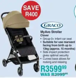 Baby City Graco My Avo Stroller Clover offer