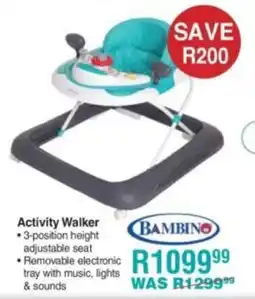 Baby City Bambino Activity Walker offer