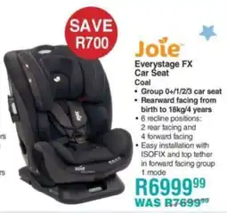 Baby City Joie Everystage FX Car Seat offer