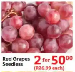 Oxford Freshmarket Red Grapes Seedless offer
