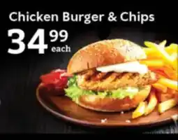 Oxford Freshmarket Chicken Burger & Chips offer