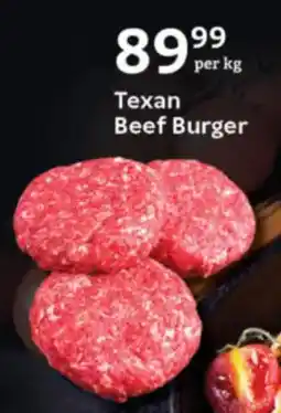 Oxford Freshmarket Texan Beef Burger offer