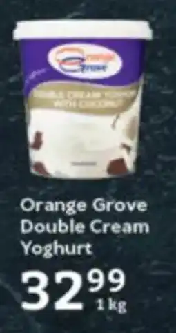 Oxford Freshmarket Orange Grove Double Cream Yoghurt offer