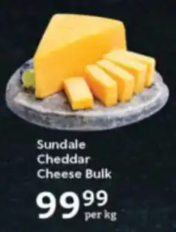 Oxford Freshmarket Sundale Cheddar Cheese Bulk offer
