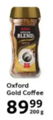 Oxford Freshmarket Oxford Gold Coffee offer