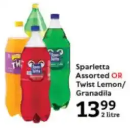 Oxford Freshmarket Sparletta Assorted OR Twist Lemon/ Granadila offer