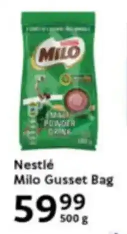 Oxford Freshmarket Nestlé Milo Gusset Bag offer