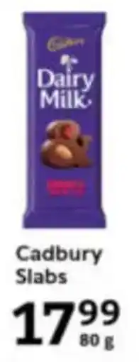 Oxford Freshmarket Cadbury Slabs offer