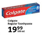Oxford Freshmarket Colgate Regular Toothpaste offer