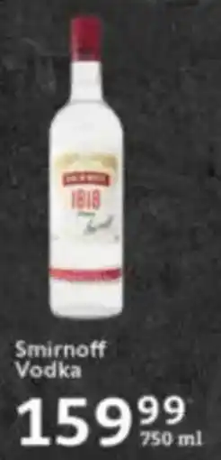 Oxford Freshmarket Smirnoff Vodka offer