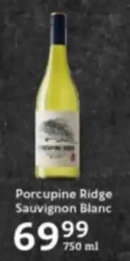 Oxford Freshmarket Porcupine Ridge Sauvignon Blanc offer