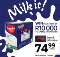 Oxford Freshmarket Creamline Full Cream Milk offer