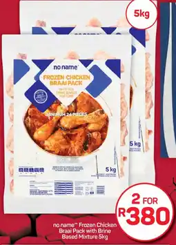 Pick n Pay no name Frozen Chicken Braai Pack with Brine Based Mixture offer