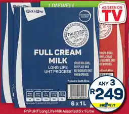 Pick n Pay PnP UHT Long Life Milk Assorted offer