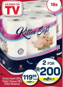 Pick n Pay Kitten Soft 2Ply Toilet Tissue offer