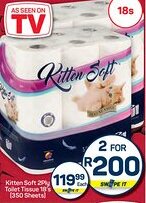 Pick n Pay Kitten Soft 2Ply Toilet Tissue offer