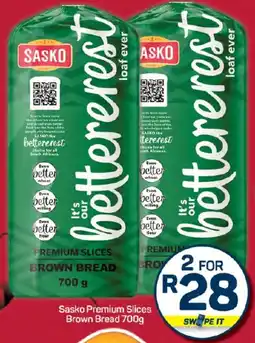 Pick n Pay Sasko Premium Slices Brown Bread offer