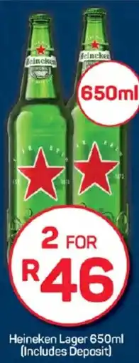 Pick n Pay Heineken Lager offer