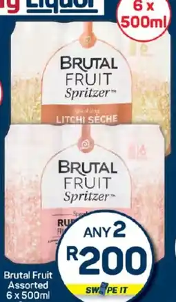 Pick n Pay Brutal Fruit Assorted Cans offer