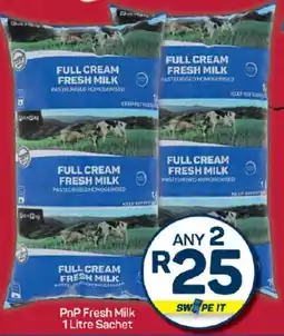 Pick n Pay PnP Fresh Milk Sachet offer