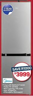 Pick n Pay Midea Fridge with Bottom Freezer offer