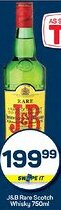 Pick n Pay J&B Rare Scotch Whisky offer