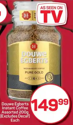Pick n Pay Douwe Egberts Instant Coffee Assorted offer