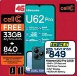 Pick n Pay Hisense U62 Pro 32GB offer