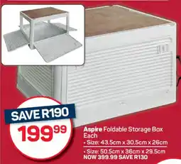 Pick n Pay Aspire Foldable Storage Box offer
