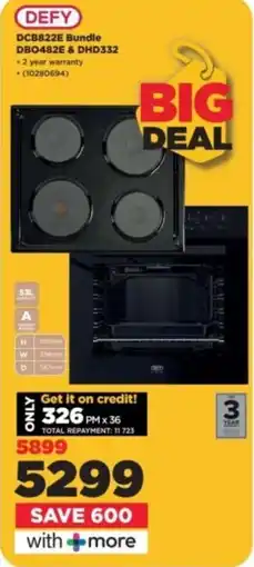HiFi Corp DEFY DCB822E Bundle DBO482E & DHD332 offer