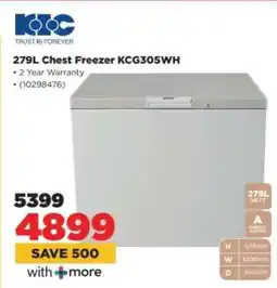 HiFi Corp 279L Chest Freezer KCG305WH offer
