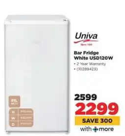 HiFi Corp Bar Fridge White USD120W offer